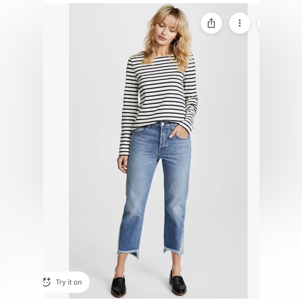 J Brand Light Blue Ankle Jeans